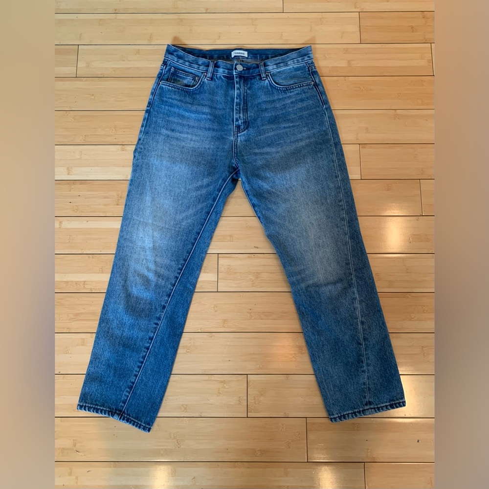 Toteme Original twisted seam cropped jeans